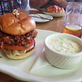 Tupelo Honey - Sweet and Spicy Chicken with a side of Peach Coleslaw - Southern Near Me - Franklin, Tennessee Tupelo Honey - Sweet and Spicy Chicken with a side of Peach Coleslaw - Southern Near Me - Franklin, Tennessee