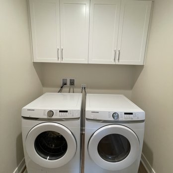 A Cut Above Cabinetry - a washer and dryer - Cabinetry Near Me - Valencia, California