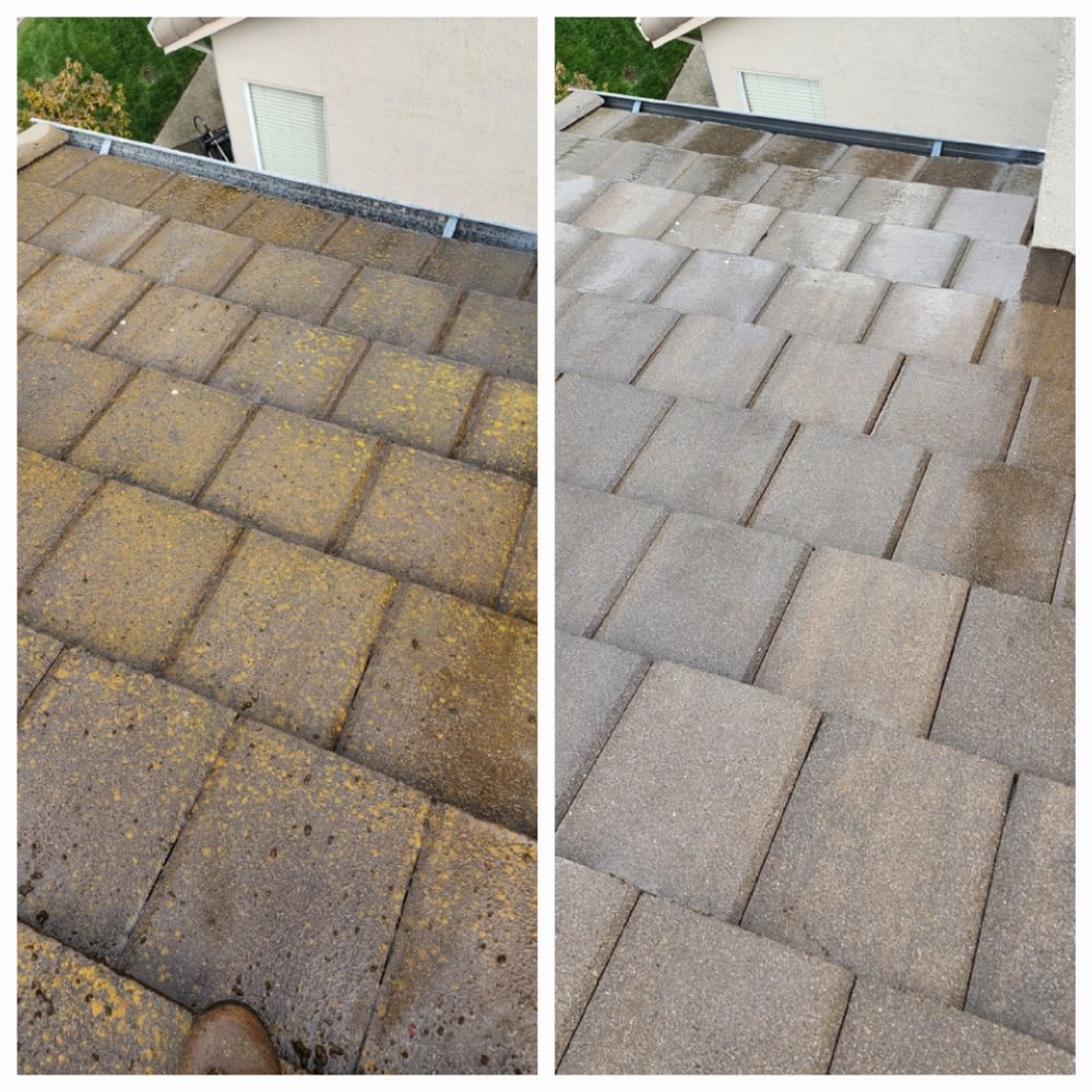 Slide of El Dorado Hills Gutter and Solar Panel Cleaning