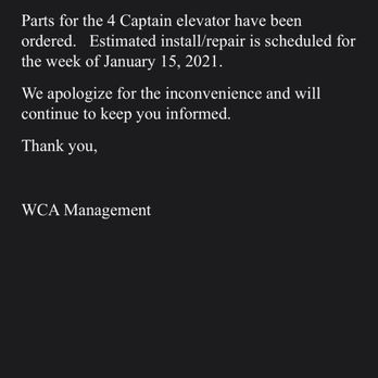 Watergate Community Association - Elevator repair consistently got pushed back. - Community Centers Near Me - Emeryville, California Watergate Community Association - Elevator repair consistently got pushed back. - Community Centers Near Me - Emeryville, California