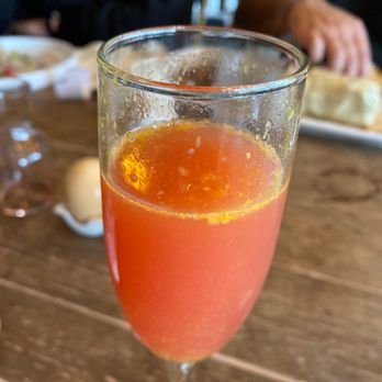 Breakfast Republic - Mimosa with OJ and cranberry juice - Breakfast & Brunch Near Me - San Diego, California Breakfast Republic - Mimosa with OJ and cranberry juice - Breakfast & Brunch Near Me - San Diego, California