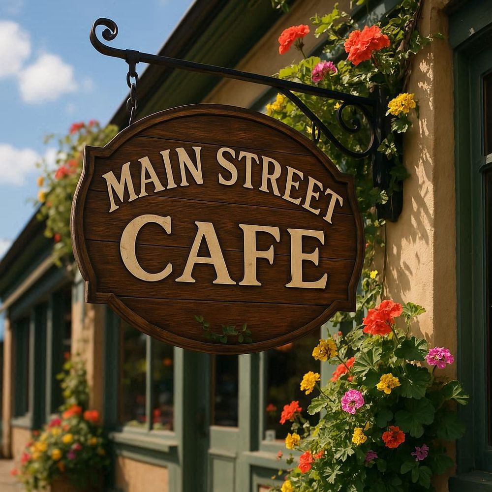 Food from Main Street Cafe