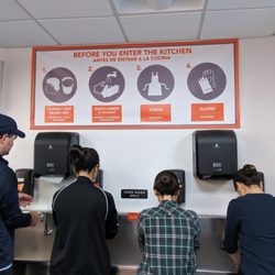 Community Servings - Hand washing