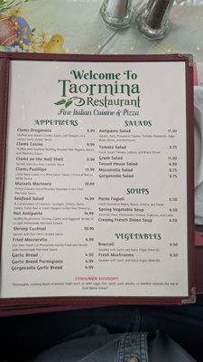 Menu photo 2 Taormina Restaurant Danbury, CT Menu photo 2 Taormina Restaurant Danbury, CT
