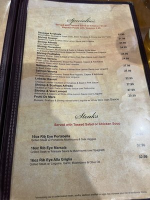 Menu photo 5 Bella Sera Liberty Hill Liberty Hill, TX Menu photo 5 Bella Sera Liberty Hill Liberty Hill, TX
