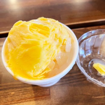 Snowdaes - Mango Shaved Ice with Lychee Jelly - Desserts Near Me - Lowell, Massachusetts Snowdaes - Mango Shaved Ice with Lychee Jelly - Desserts Near Me - Lowell, Massachusetts