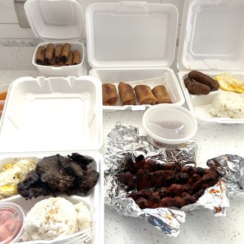 Philippine Cuisine - TapSiLog, LongSiLog, BBQ Pork (2 skewers), 4 Pieces Lumping Gulay, 12 Piece Pork Lumpia - Filipino Near Me - Flemington, New Jersey Philippine Cuisine - TapSiLog, LongSiLog, BBQ Pork (2 skewers), 4 Pieces Lumping Gulay, 12 Piece Pork Lumpia - Filipino Near Me - Flemington, New Jersey
