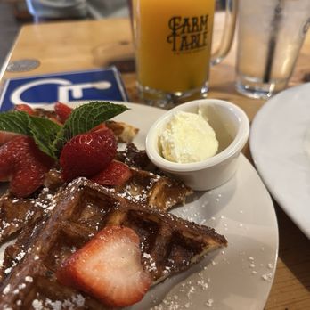 Farm Table - Waffle Combo - Breakfast & Brunch Near Me - Van Nuys, California Farm Table - Waffle Combo - Breakfast & Brunch Near Me - Van Nuys, California