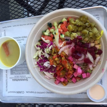 SAJJ Mediterranean - chicken shawarma rice bowl - Mediterranean Near Me - Mountain View, California SAJJ Mediterranean - chicken shawarma rice bowl - Mediterranean Near Me - Mountain View, California