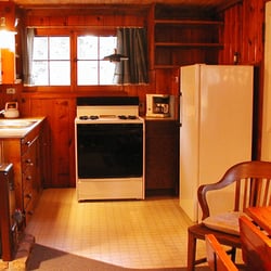 Samara Point Resort - There's a fully-equipped kitchen with refrigerator, microwave & stove with oven.