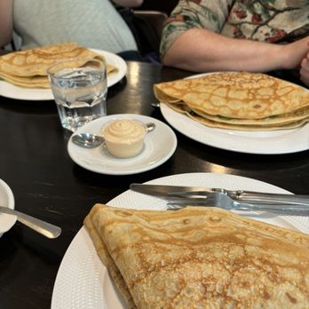 Monopol Cafe - Delicious Savoury Vegetables Crepes with Mayonnaise on the side. - Cafes Near Me - Toronto, Ontario