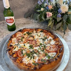 Zero Dock Street - One of our fan favorite pizza features:  The Caprese Pizza