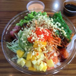 Salmon/tuna bowl