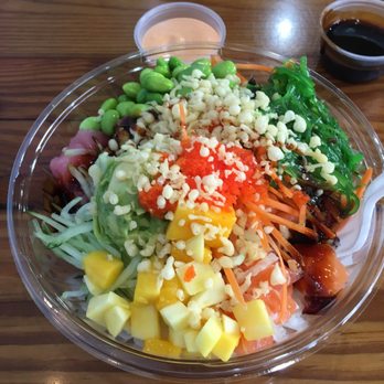 Poke Falls - Brandon - Salmon/tuna bowl - Hawaiian Near Me - Brandon, Florida