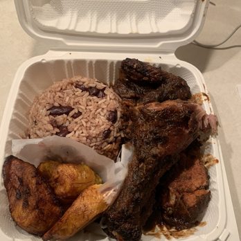 Reggae Pot - Jerk Chicken Rice and Beans Ripe Fried Plantains - Caribbean Near Me - Centennial, Colorado