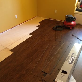 Skill, A Professional Handyman - New flooring going down. - Handyman Near Me Skill, A Professional Handyman - New flooring going down. - Handyman Near Me