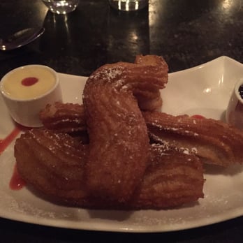Xixa - Churros with passionfruit and Mexican chocolate dipping sauces - Mexican Near Me - Brooklyn, New York Xixa - Churros with passionfruit and Mexican chocolate dipping sauces - Mexican Near Me - Brooklyn, New York