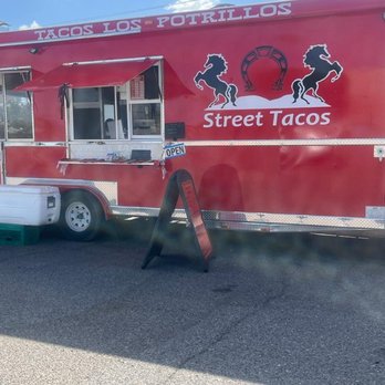 Tacos Los Potrillos - a red food truck - Food Trucks Near Me - Buckeye, Arizona Tacos Los Potrillos - a red food truck - Food Trucks Near Me - Buckeye, Arizona