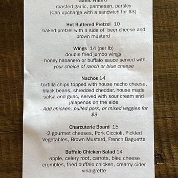 Pangaea Bier Cafe - Menu as of 4/29/22 - Pubs Near Me - Sacramento, California