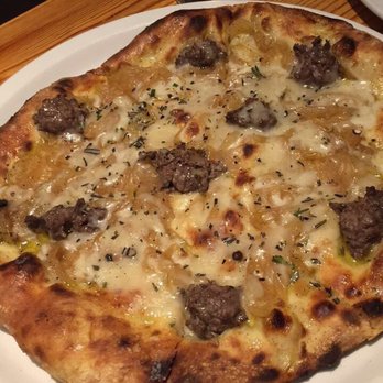 Pizzeria Toro - Venison sausage with caramelized onions - Pizza Near Me - Durham, North Carolina