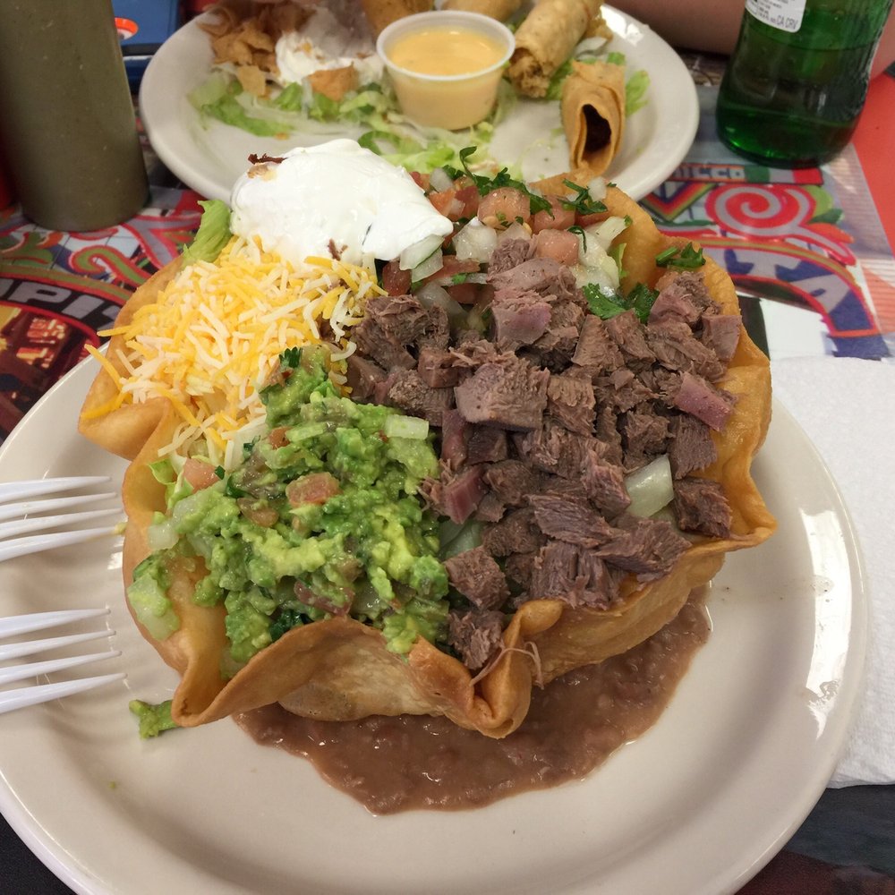 Mr Tako - Fajita Salad with the meat of your choice! Huge serving! - Tacos Near Me - McKinney, Texas