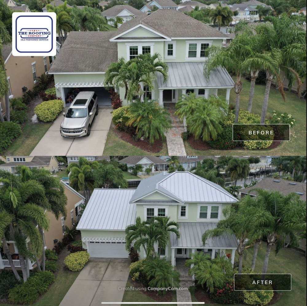 Slide of The Roofing Company