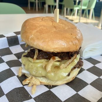 Mission Burger Co - Junior brisket burger - Burgers Near Me - Atlanta, Georgia Mission Burger Co - Junior brisket burger - Burgers Near Me - Atlanta, Georgia