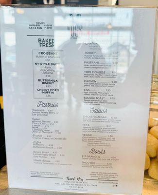 Menu photo 4 Vogs Coffeehouse Katy, TX