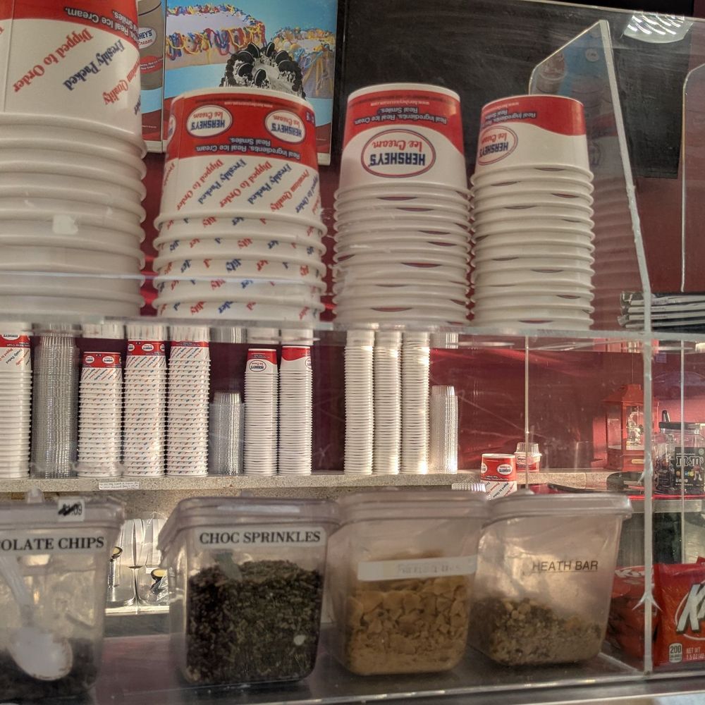 Hershey's Ice Cream - some available toppings - Ice Cream & Frozen Yogurt Near Me - Greenbelt, Maryland Hershey's Ice Cream - some available toppings - Ice Cream & Frozen Yogurt Near Me - Greenbelt, Maryland
