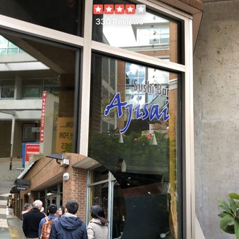 Sushi Bar Ajisai - Lining up to get in before opening time! - Sushi Bars Near Me - Vancouver, British Columbia Sushi Bar Ajisai - Lining up to get in before opening time! - Sushi Bars Near Me - Vancouver, British Columbia