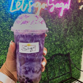 Sago Tea Bar ATBP - Ube Explosion - Bubble Tea Near Me - Apopka, Florida Sago Tea Bar ATBP - Ube Explosion - Bubble Tea Near Me - Apopka, Florida