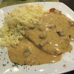 Hellas Grill - Putenschnitzel mit Reis