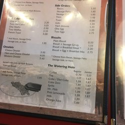 Pop's Kitchen - Breakfast menu