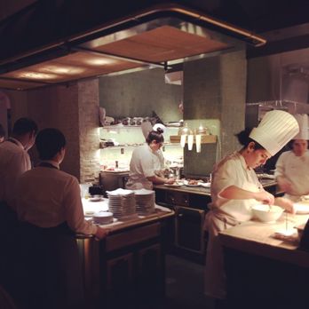 Le Coucou - Open kitchen hard at work! - French Near Me - New York, New York Le Coucou - Open kitchen hard at work! - French Near Me - New York, New York