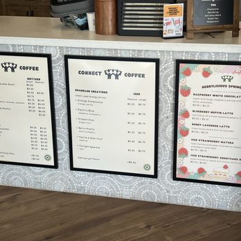 Connect Coffee - Menu - Coffee & Tea Near Me - Visalia, California