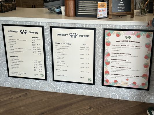 Menu photo 2 Connect Coffee Visalia, CA