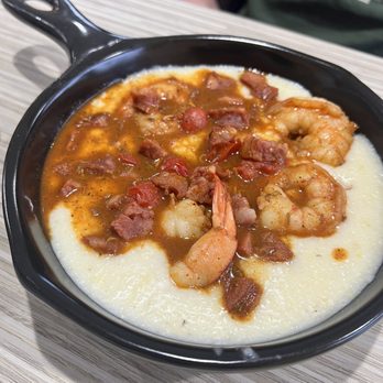 Biscuits And Gravy - Shrimp with grits - Salad Near Me - Clawson, Michigan