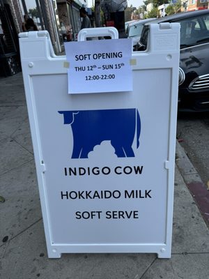 Indigo Cow by null