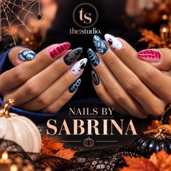 The Studio Salon & Massage Bar - Halloween Nails by Sabrina