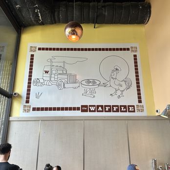 The Waffle - Signage - New American Near Me - Los Angeles, California