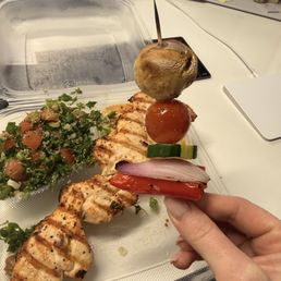 Chicken and Vegetable Kabob Combo Chicken and Vegetable Kabob Combo
