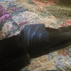 Jaguar Cleaners - Taped up heal of other shoe