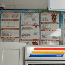 Blue Ocean Smoothies - Menu pt1