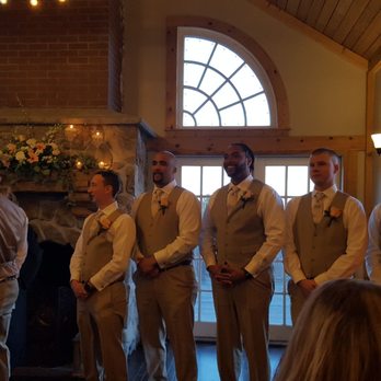 Peirce Farm at Witch Hill - Dusk was perfect for the ceremony - Venues & Event Spaces Near Me - Topsfield, Massachusetts