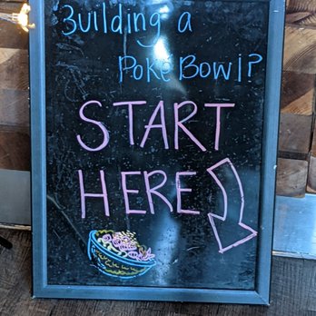 Poke2 Grill - Start here to build a poke bowl. Otherwise, go directly to the end of the line to place your order - Poke Near Me - Downey, California