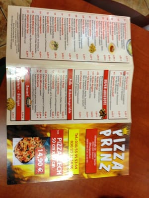 Menu photo 1 Pizza-Prinz Berlin, BE