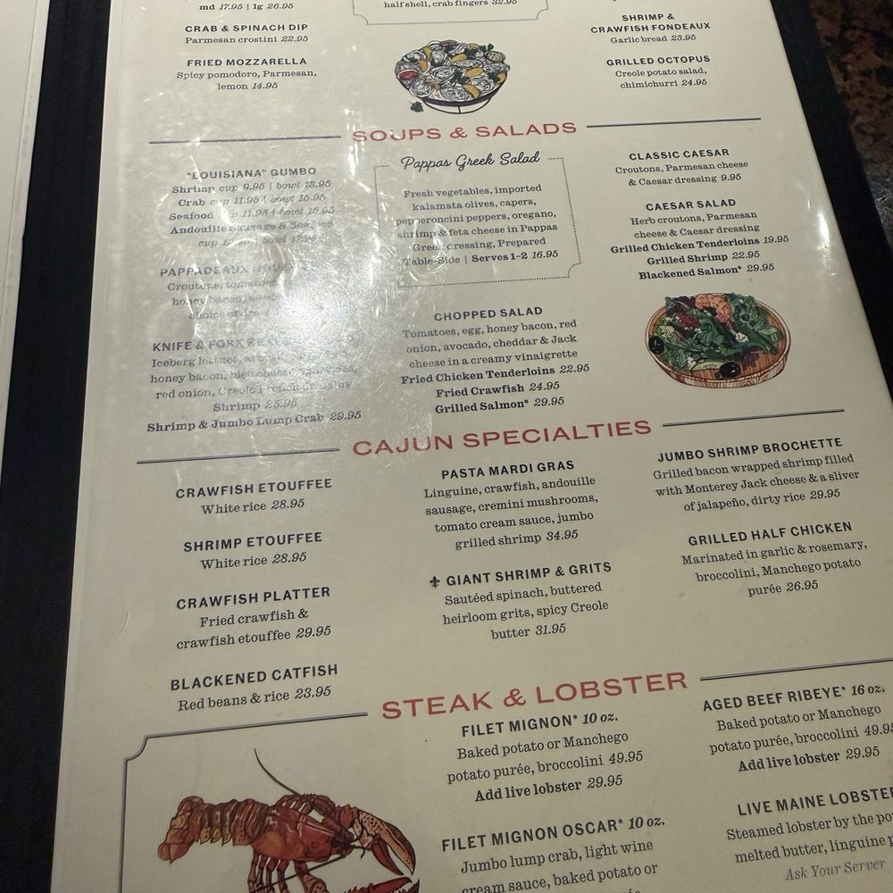 Pappadeaux Seafood Kitchen - Menu - Cajun/Creole Near Me - Alpharetta, Georgia Pappadeaux Seafood Kitchen - Menu - Cajun/Creole Near Me - Alpharetta, Georgia