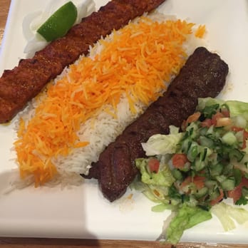 KABOB-iSH - Koobideh sampler with saffron rice - Mediterranean Near Me - Duluth, Georgia KABOB-iSH - Koobideh sampler with saffron rice - Mediterranean Near Me - Duluth, Georgia