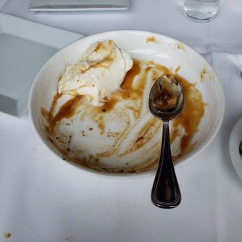 River Tavern - Date Bread Pudding...after I ate..sorry...it was amazing! - New American Near Me - Chester, Connecticut