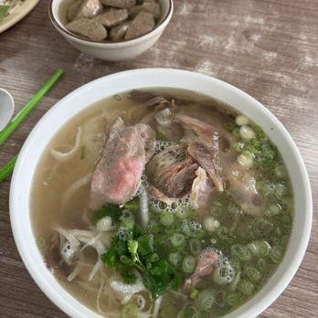Pho Hoa - Pho dac biet with a side of bo vien - Vietnamese Near Me - San Diego, California